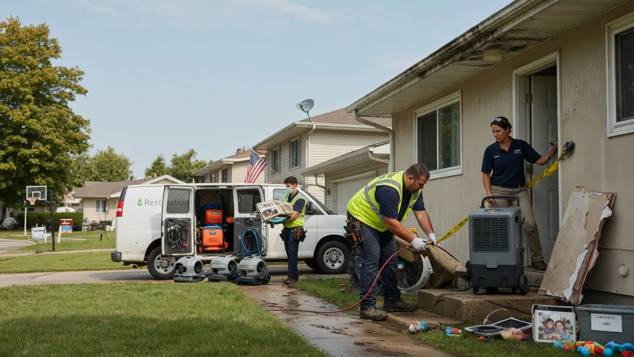 Water Damage Restoration in Waterville, OH near me